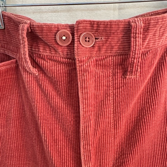 Madewell Women’s Emmet Slim Wide Leg Corduroy Pants Size 28 - Picture 3 of 6